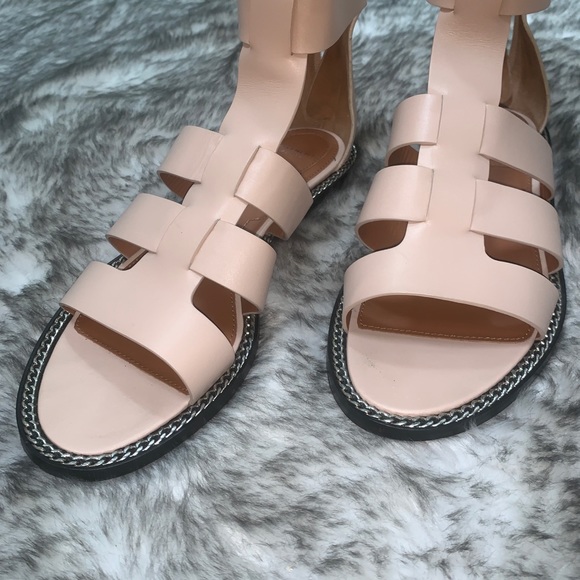 Givenchy D Chain Low Gladiator sandals 39.5 - Picture 6 of 7